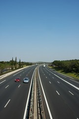 Fototapeta premium highway in south france