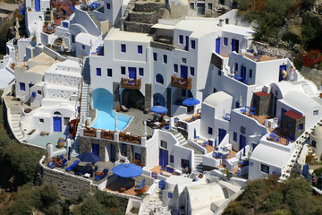 hotel from santorini