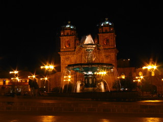 Fototapeta na wymiar plaza de arms, cusco, peru