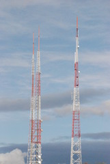 telecommunication towers