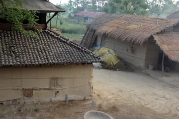 Photo sur Plexiglas Népal Nepal Tribe Village
