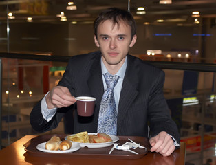 business lunch break