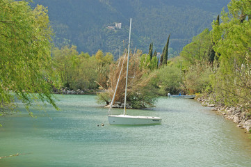 sleepy lagoon in garda