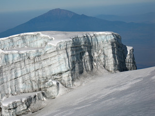 glacier of  mt. kilimanjaro - 2968164