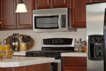 stainless steel appliances