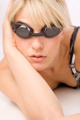 Fototapeta premium swim glasses