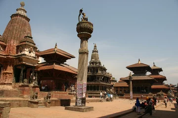 Fotobehang Nepal patan tempel nepal