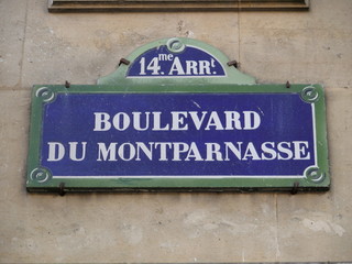 boulevard du montaparnasse (14ème arrt).