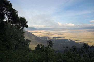 Fototapeta na wymiar Krater Ngorongoro