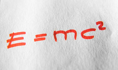 science concept - relativity theory