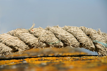 cordage sur le quai