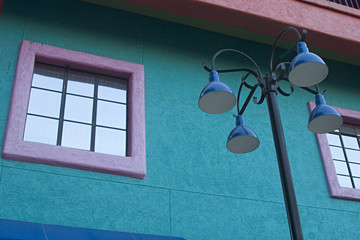 lamp and window