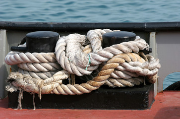 Fototapeta premium rope on cleat