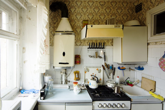 old small kitchen