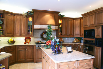 spacious modern kitchen
