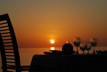 dinner table