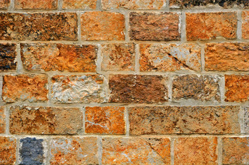 Obraz premium stone block wall