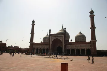 Gordijnen new delhi mosque © Wolszczak