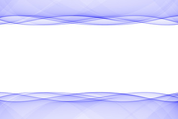 abstract graphic frame, blue