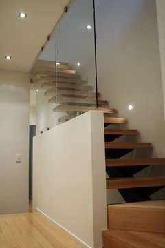 modern home interior staircase
