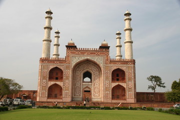 Fototapeta na wymiar Agra Fort świątynia