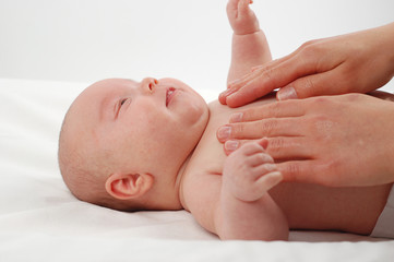 newborn child massage #8