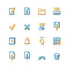 contour notebook icons