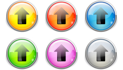 boutons flèches haut