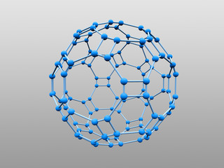 blue molecule - 3007385