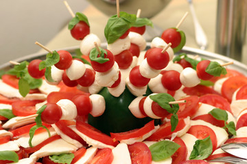 tomaten - mozarella