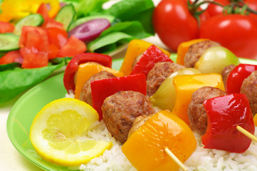 dinner - kebab