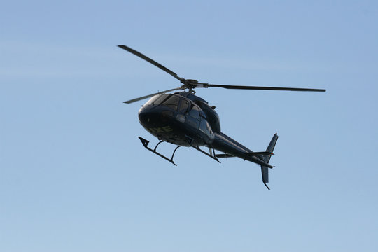 blue helicopter