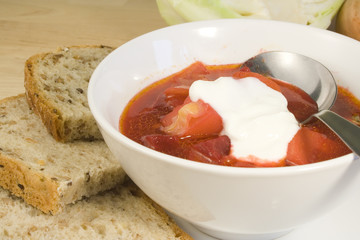 vegetable soup - borscht