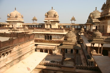 Fototapeta premium orcha maharaja castle