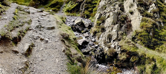footpath through the carding mill valley