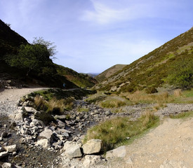 footpath through the carding mill valley