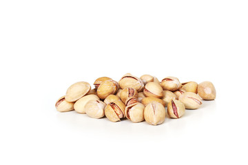 close up of pistacios