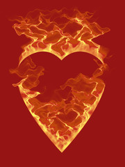 burning heart