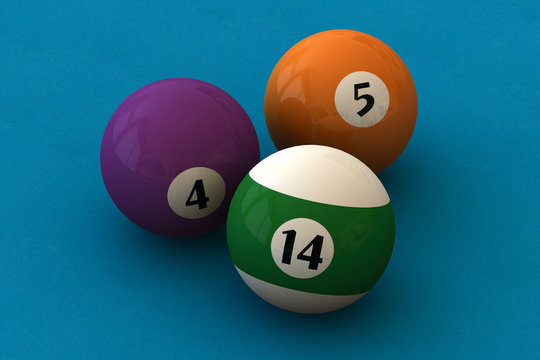 pool balls