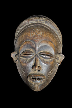 vintage african mask