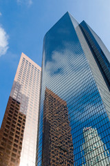 Fototapeta na wymiar downtown skyscraper