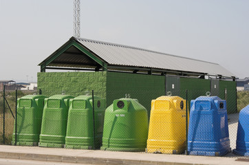 contenedores de reciclado