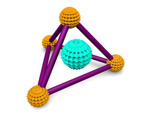 molecular structure.