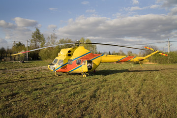 rescue helicopter