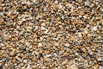 stone chippings background.