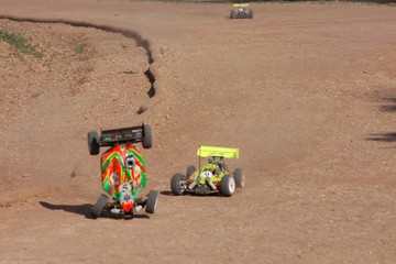 Obraz premium voiture en vol