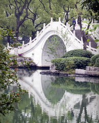 arched stone bridge in gui lin, china