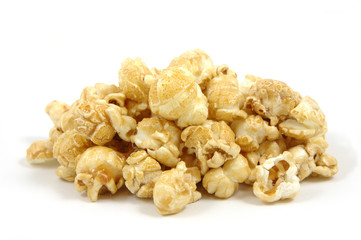 close up of popcorn