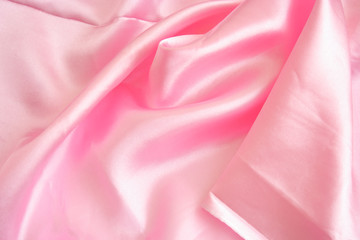 pink satin sheet