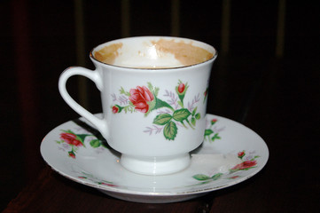 porcelain cup
